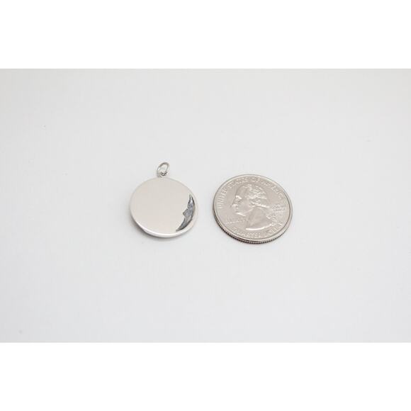 Mixed Metal Sun and Moon Charm, Mixed Metal Sun and Crescent Moon Charm - Picture 4 of 4